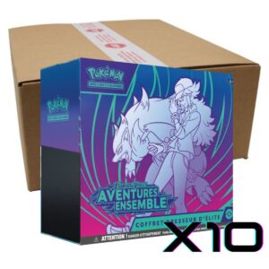 10 ETB Adventures Together Box - Elite Trainer Box - Pokémon - FR - [SV9][EV09]