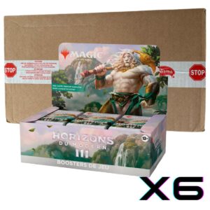 Case of 6 Display Modern Horizons 3 MH3 - FR - Booster Play - Magic the Gathering