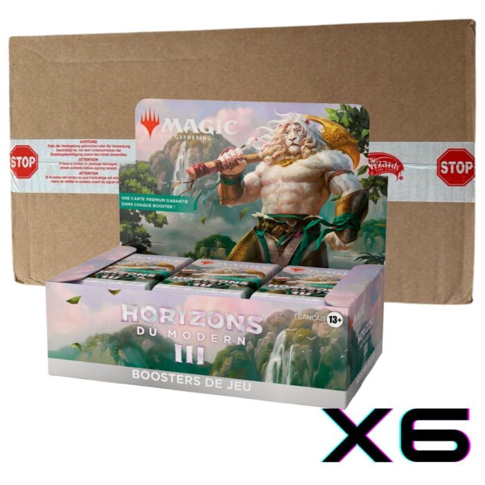 Case of 6 Display Modern Horizons 3 MH3 - FR - Booster Play - Magic the Gathering - Image 1
