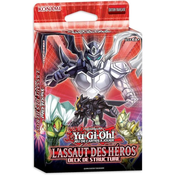 Structure Deck Assault of the Heroes - FR - Structure Deck - SDHS-FR - Unlimited - Yu-Gi-Oh!