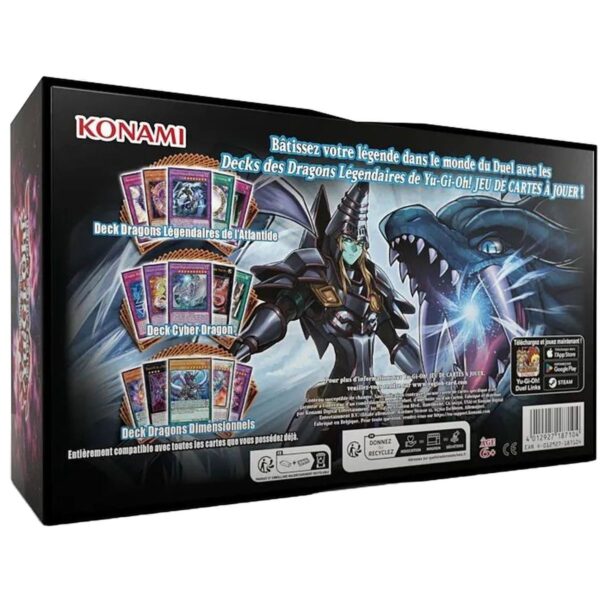 Legendary Dragon Decks - FR - Box - LEDD-FR - Unlimited - Reprint- Yu-Gi-Oh! - Image 2