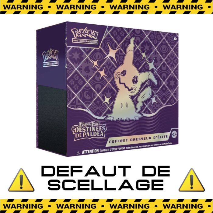 ETB Paldea Mimikyu's Destinies - Elite Trainer Box - Pokémon - FR - [SV4.5][EV4.5] - Image 1