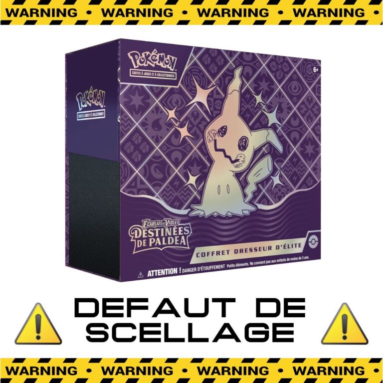 ETB Paldea Mimikyu's Destinies - Elite Trainer Box - Pokémon - FR - [SV4.5][EV4.5] - Image 1