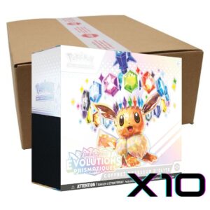 ETB Prismatic Evolutions - Case of 10 Elite Trainer Boxes - Pokémon - FR - [SV8.5][EV8.5]