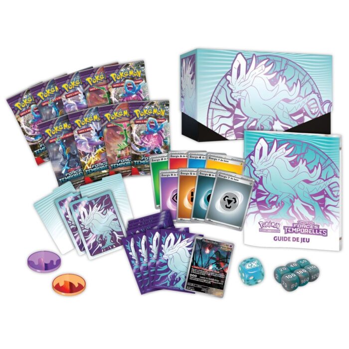 ETB Suicune - Elite Trainer Box - FR - Temporal Forces [SV5][EV05] - Water Serpent - Pokémon - Image 2