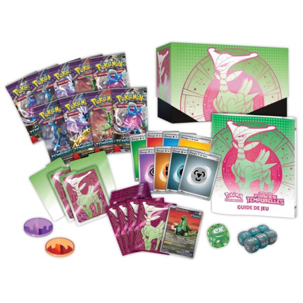 ETB Virizion - Elite Trainer Box - FR - Temporal Forces [SV5][EV05] - Iron Green - Pokémon - Image 2