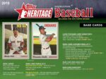 2019 Topps Heritage Baseball Hobby Box MLB - Image 5