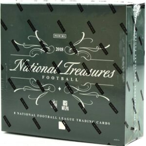 2018 Panini National Treasures Football Hobby Box NFL
