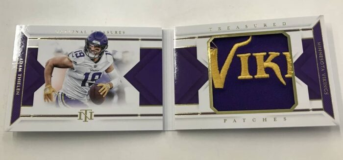 2018 Panini National Treasures Football Hobby Box NFL - Image 3