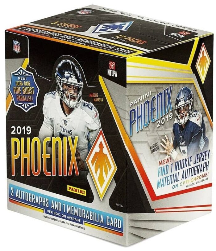2019 Panini Phoenix Football Hobby Box NFL - Image 1