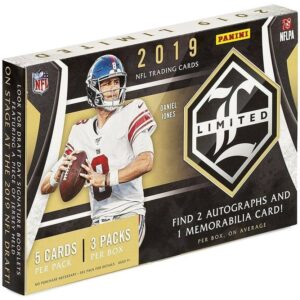 2019 Panini Limited Football Hobby Box NFL