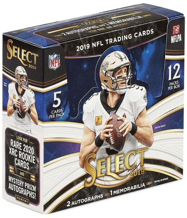 2019 Panini Select Football Hobby Box NFL