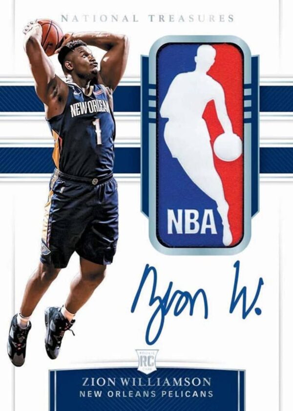 2019/20 Panini National Treasures Basketball Hobby Box NBA - Image 5