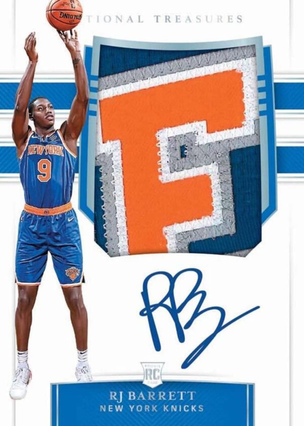 2019/20 Panini National Treasures Basketball Hobby Box NBA - Image 3