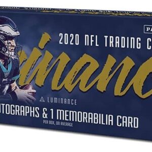 2020 Panini Luminance Football Hobby Box NFL