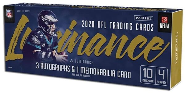2020 Panini Luminance Football Hobby Box NFL