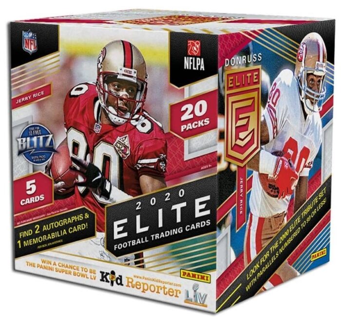 2020 Panini Donruss Elite Football Hobby Box NFL - Image 1