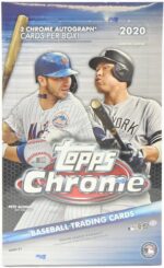 2020 Topps Chrome Baseball Hobby Box MLB