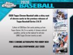 2020 Topps Chrome Baseball Hobby Box MLB - Image 5
