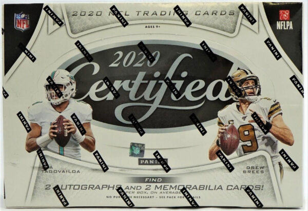 2020 Panini Certified Football Hobby Box NFL