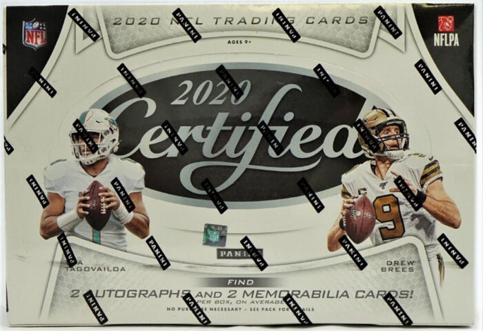 2020 Panini Certified Football Hobby Box NFL - Image 1