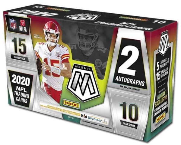 2020 Panini Mosaic Football Hobby Box NFL