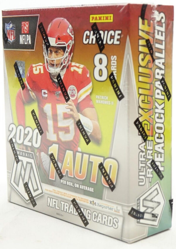 2020 Panini Mosaic Choice Football Hobby Box NFL