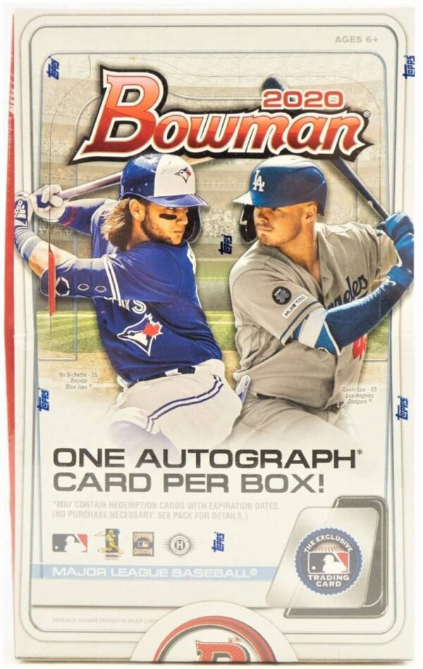 2020 Bowman Baseball Hobby Box MLB