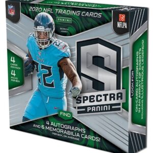 2020 Panini Spectra Football Hobby Box NFL