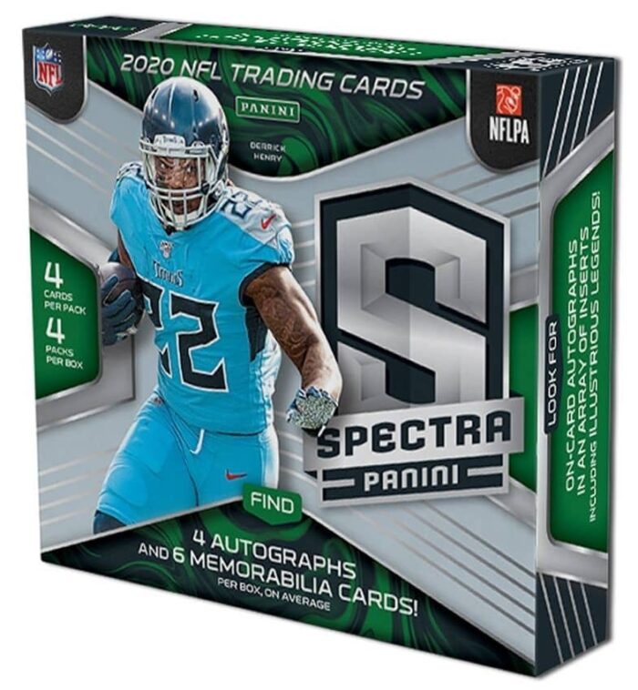 2020 Panini Spectra Football Hobby Box NFL - Image 1