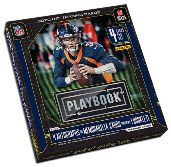 2020 Panini Playbook Football Hobby Box NFL