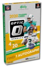2020 Panini Donruss Optic Football Hobby Box NFL