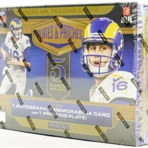 2020 Panini Plates & Patches Football Hobby Box NFL
