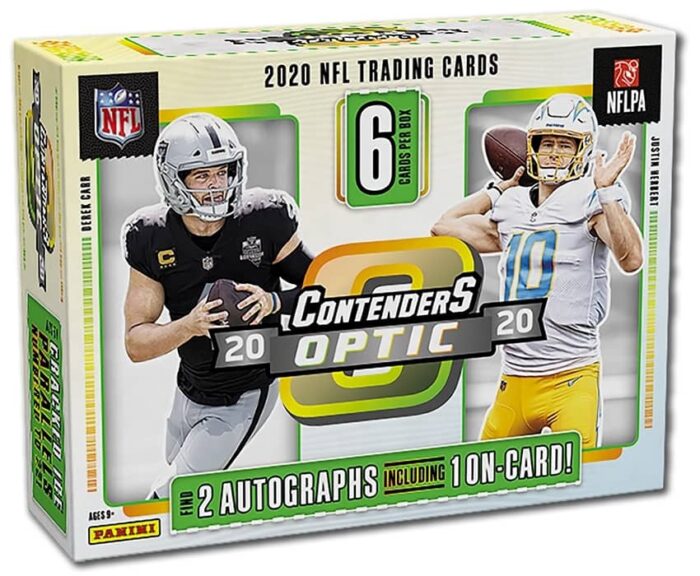 2020 Panini Contenders Optic Football Hobby Box NFL - Image 1
