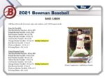 2021 Bowman Baseball Hobby Box MLB - Image 4