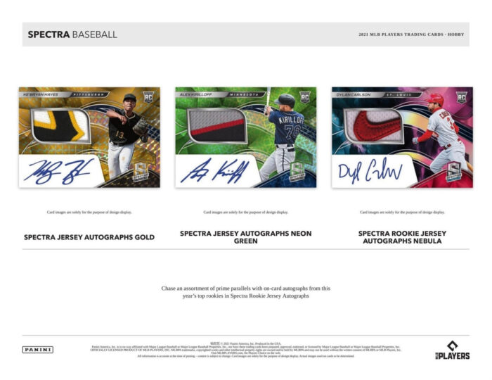 2021 Panini Spectra Baseball Hobby Box - Image 5