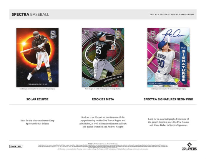 2021 Panini Spectra Baseball Hobby Box - Image 4