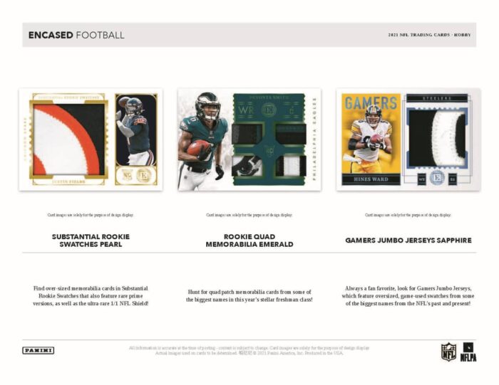 2021 Panini Encased Football Hobby Box NFL - Image 4