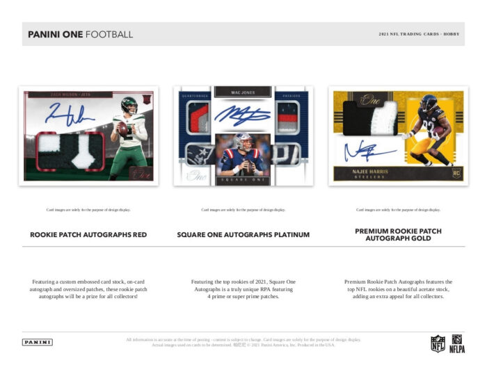 2021 Panini One Football Hobby Box NFL - Image 2