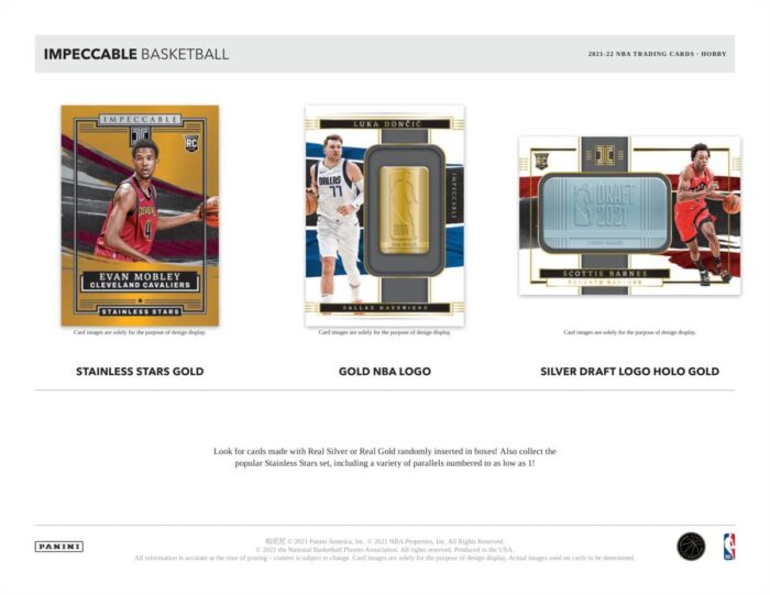 2021/22 Panini Impeccable Basketball Hobby Box NBA - Image 3