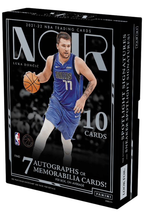 2021/22 Panini Noir Basketball Hobby Box NBA