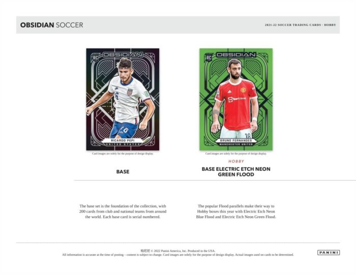 2021/22 Panini Obsidian Soccer Hobby Box - Image 6