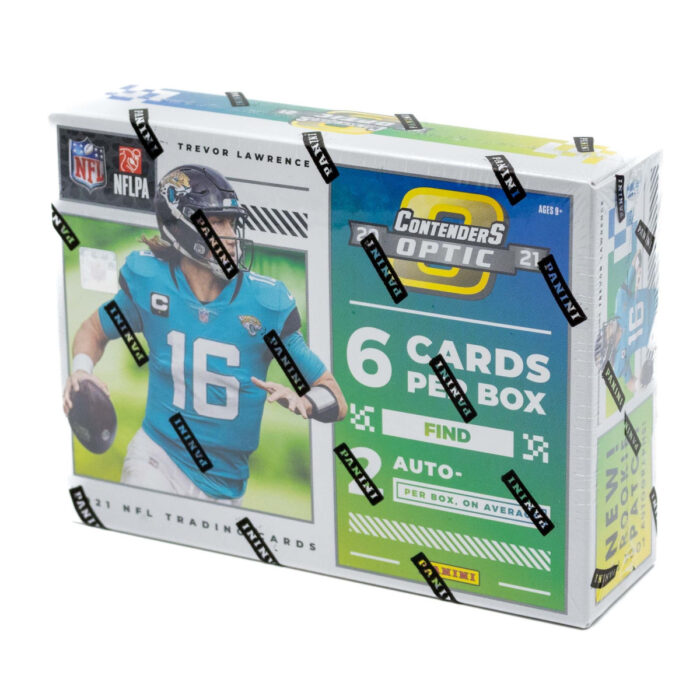 2021 Panini Contenders Optic NFL Football Hobby Box - Image 1