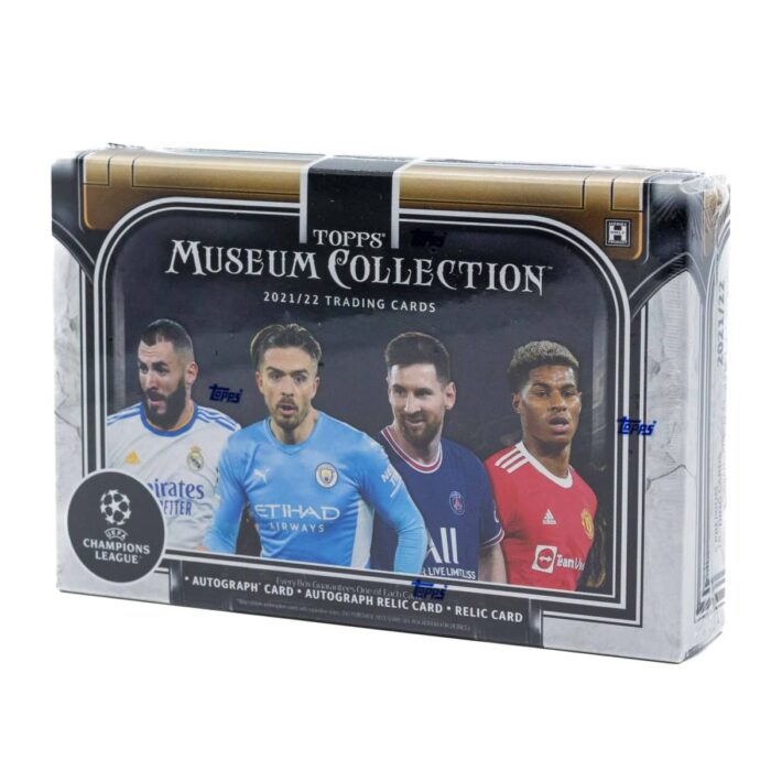 2021/22 Topps UEFA Champions League Museum Collection Soccer Hobby Box - Image 1
