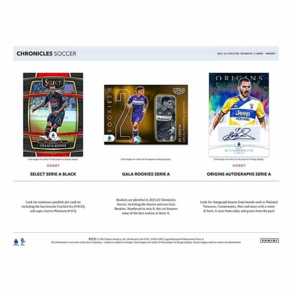2021/22 Panini Chronicles Soccer Hobby Box - Image 2