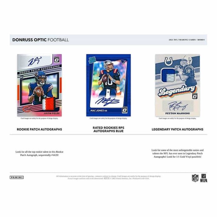 2021 Panini Donruss Optic NFL Football Hobby Box - Image 4