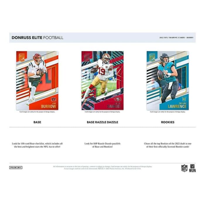 2022 Panini Donruss Elite NFL Football Hobby Box - Image 5
