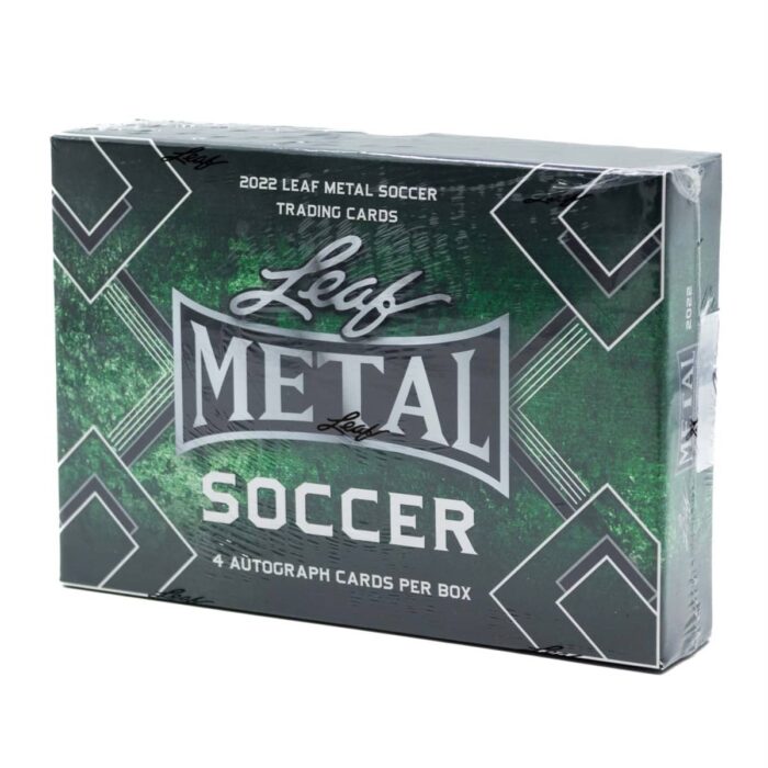 2022 Leaf Metal Soccer Hobby Box - Image 1