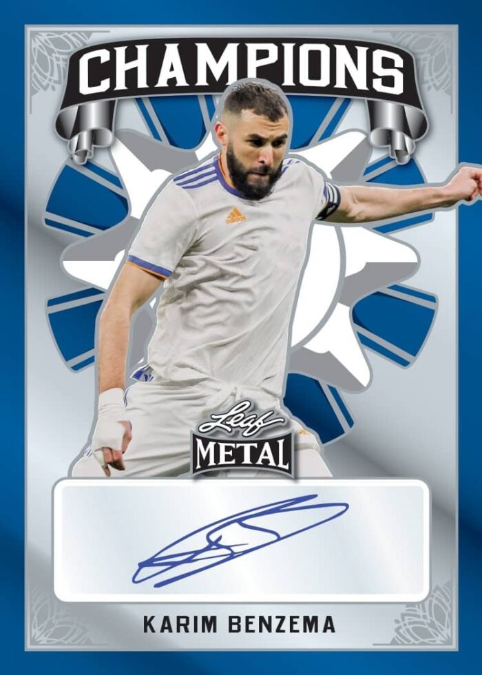 2022 Leaf Metal Soccer Hobby Box - Image 2