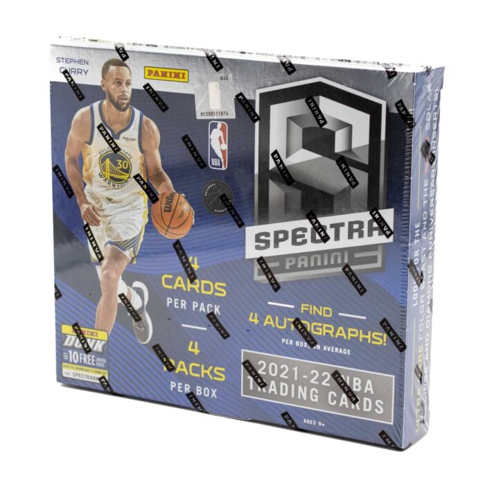 2021/22 Panini Spectra Basketball NBA Hobby Box - Image 1